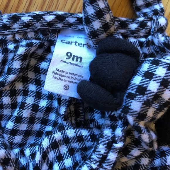 Carter’s black & white jumper size 9 months - Picture 3 of 6